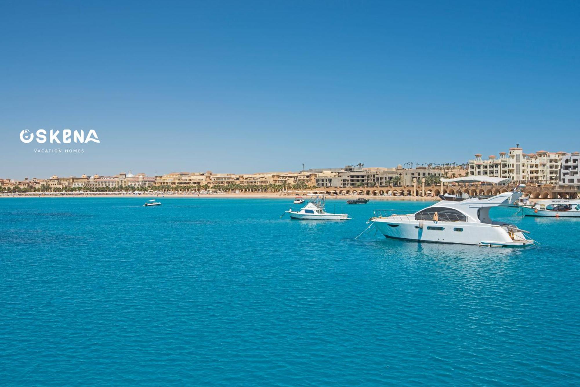 Oskena Azzurra Sahl Hasheesh Apartment ฮูร์กาดา ภายนอก รูปภาพ