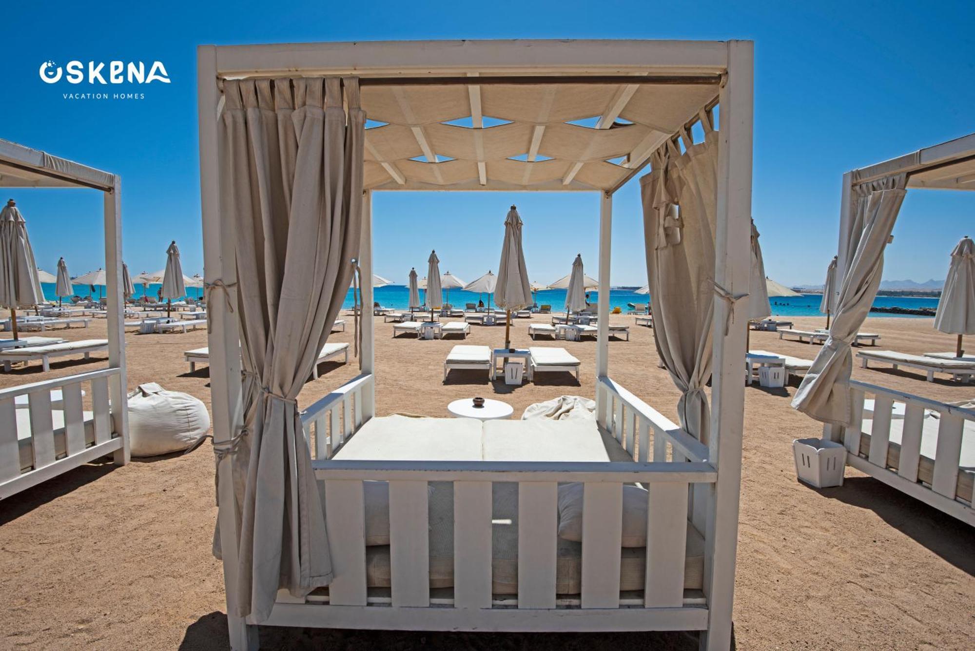 Oskena Azzurra Sahl Hasheesh Apartment ฮูร์กาดา ภายนอก รูปภาพ
