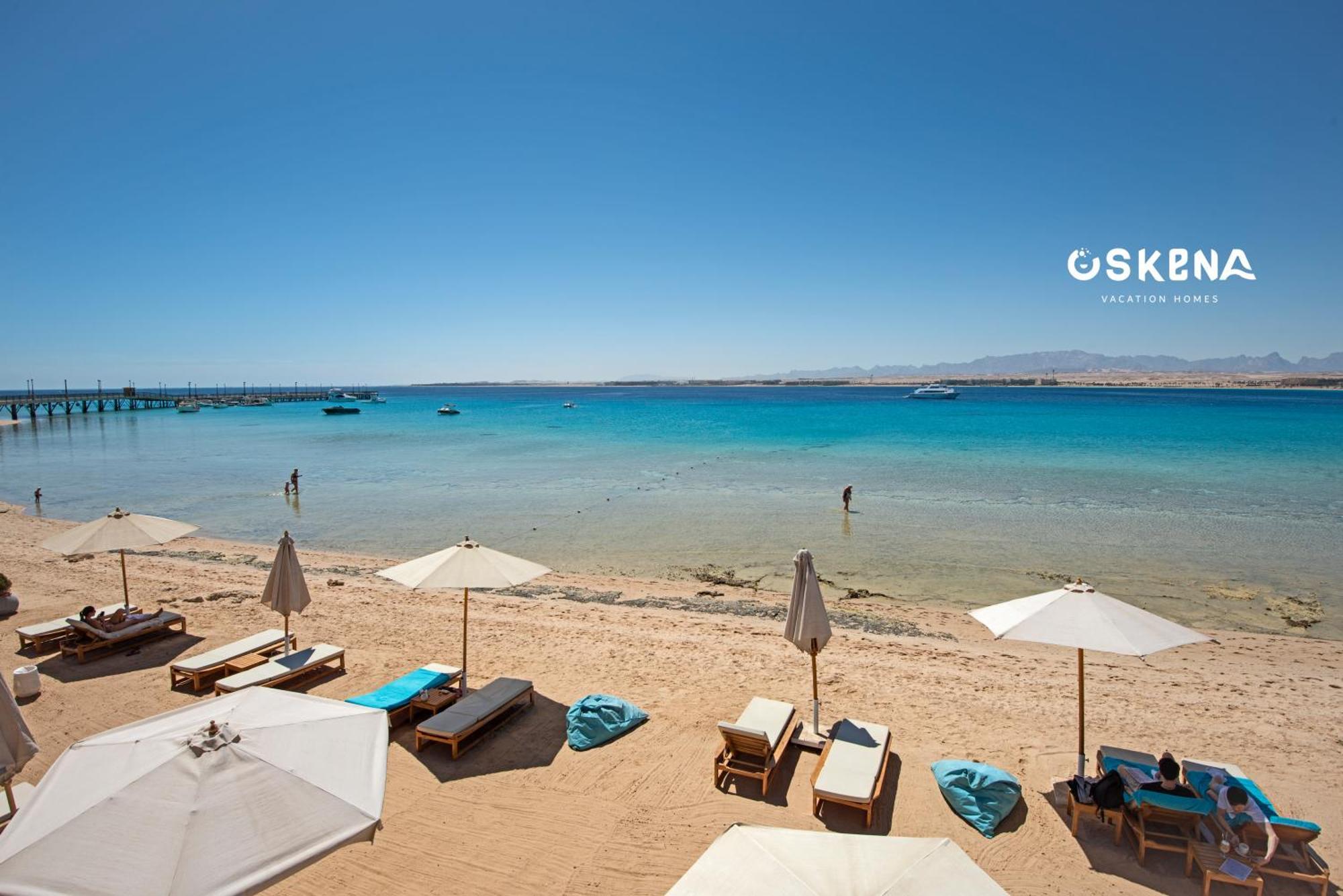 Oskena Azzurra Sahl Hasheesh Apartment ฮูร์กาดา ภายนอก รูปภาพ