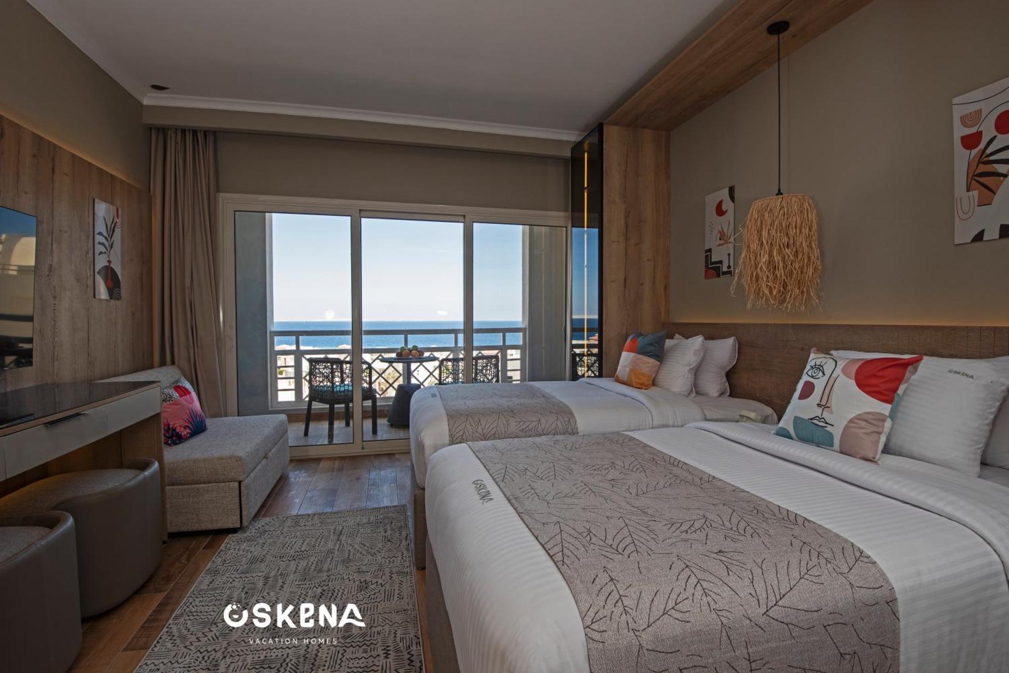 Oskena Azzurra Sahl Hasheesh Apartment ฮูร์กาดา ภายนอก รูปภาพ
