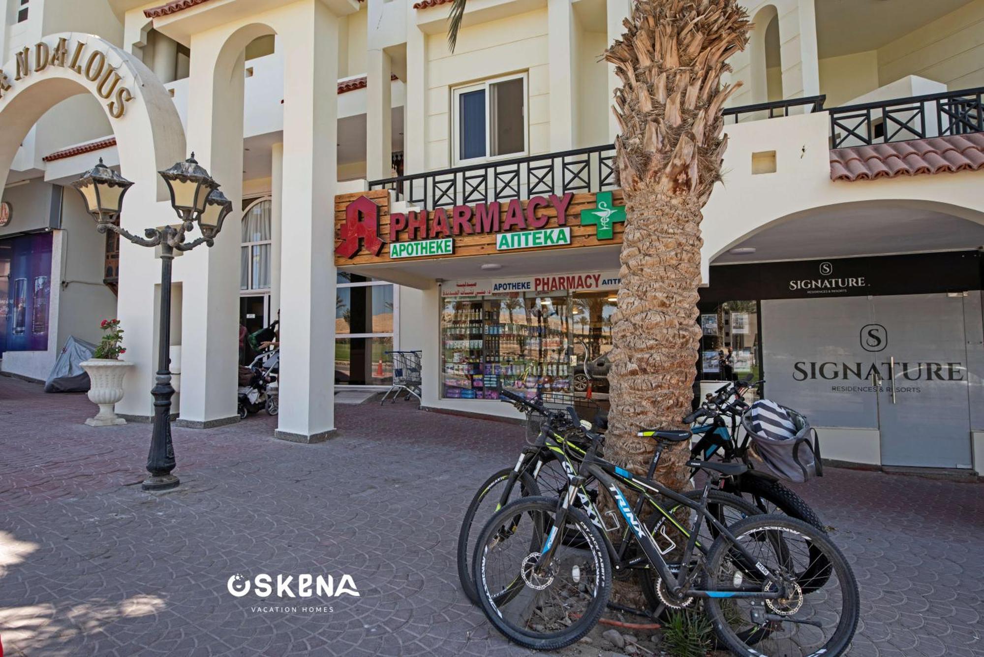 Oskena Azzurra Sahl Hasheesh Apartment ฮูร์กาดา ภายนอก รูปภาพ
