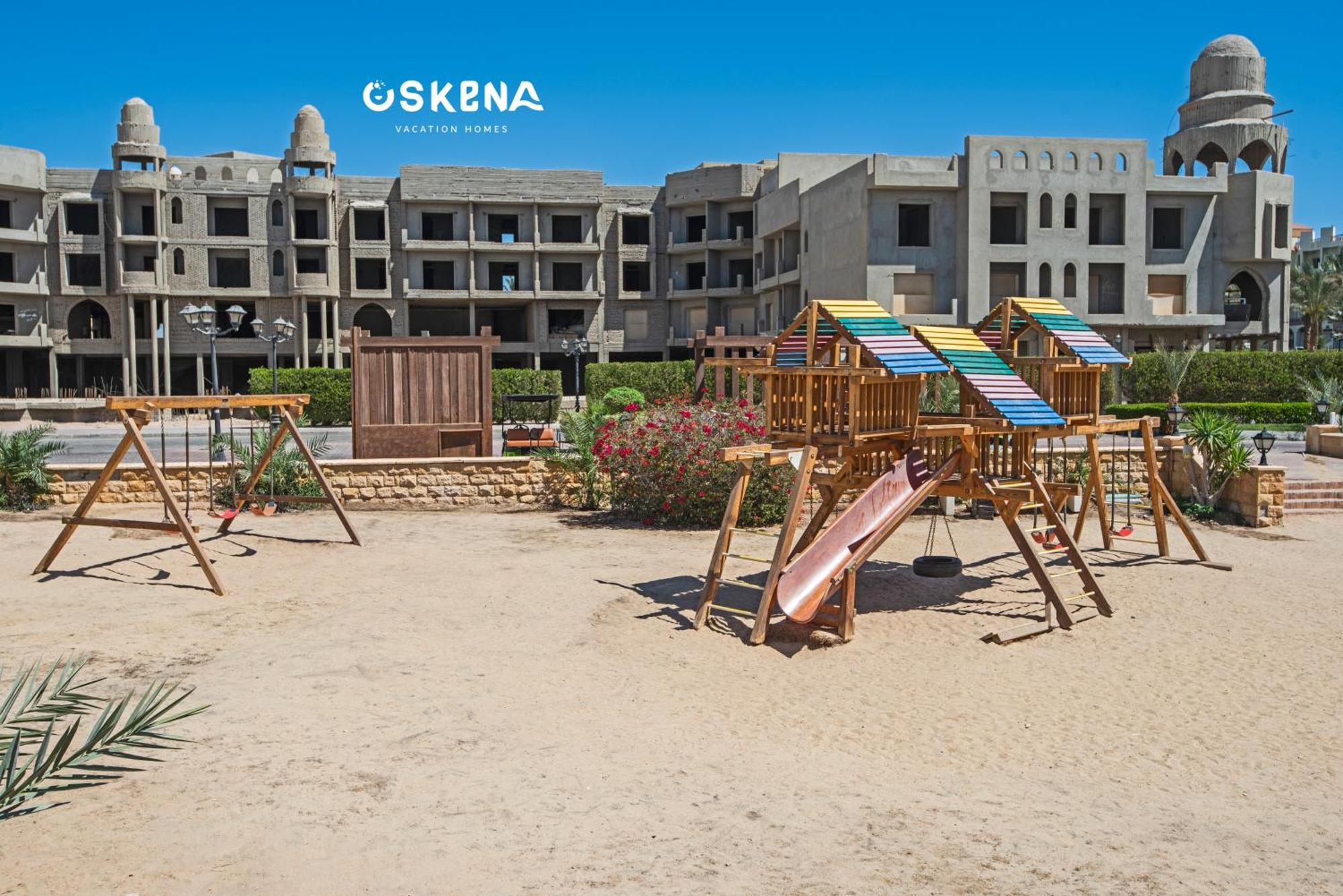 Oskena Azzurra Sahl Hasheesh Apartment ฮูร์กาดา ภายนอก รูปภาพ