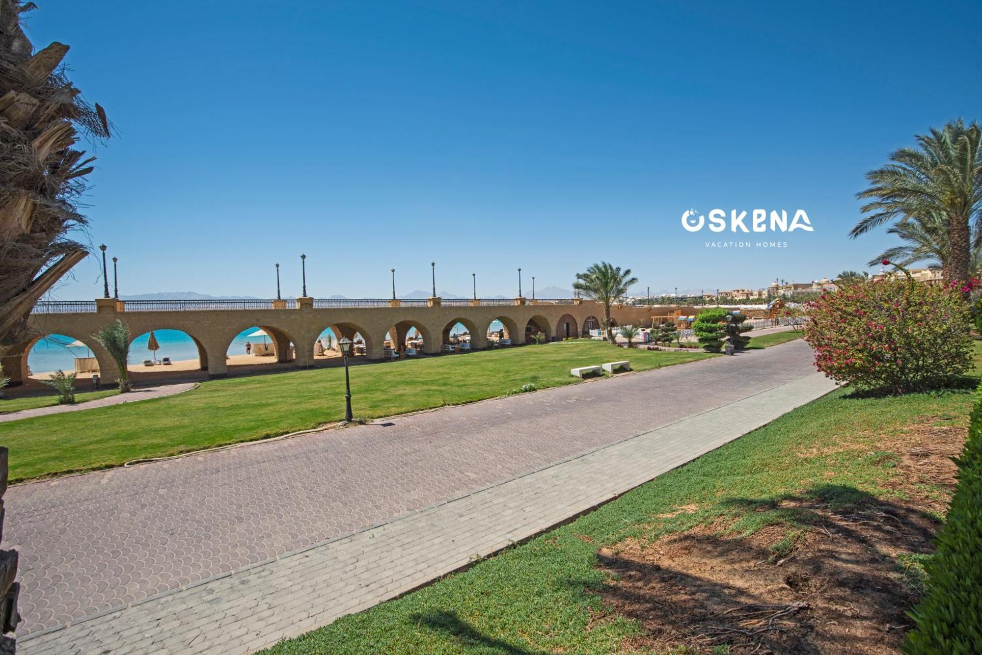 Oskena Azzurra Sahl Hasheesh Apartment ฮูร์กาดา ภายนอก รูปภาพ