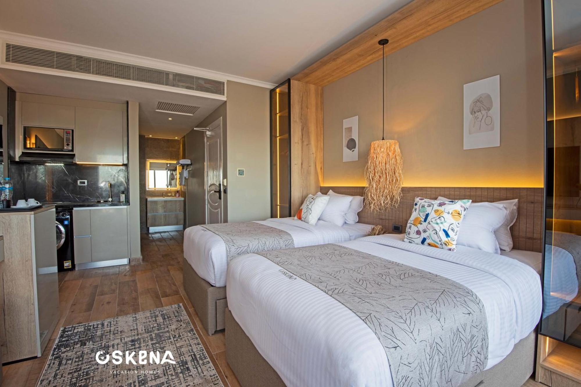 Oskena Azzurra Sahl Hasheesh Apartment ฮูร์กาดา ภายนอก รูปภาพ